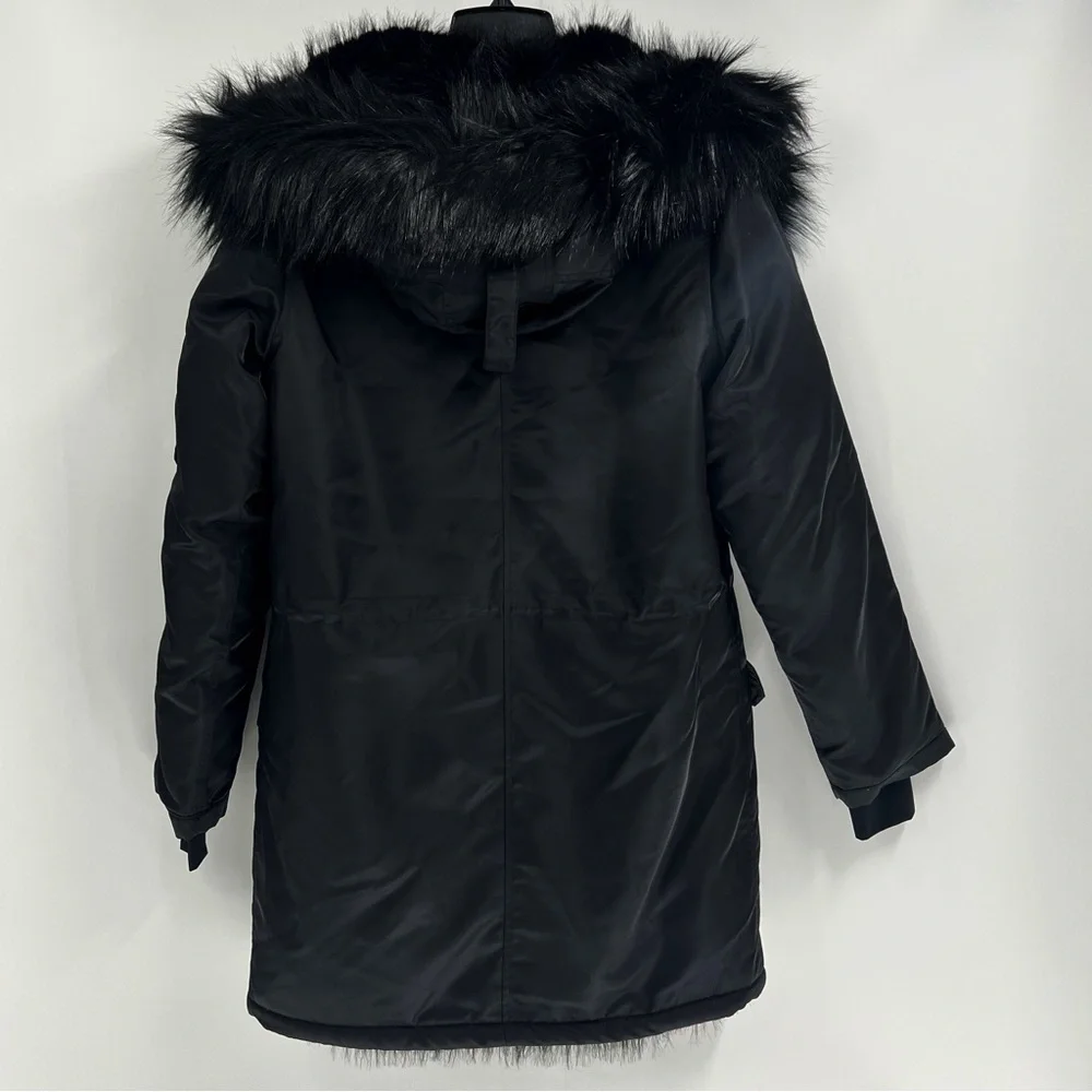 SAM. Stella Faux Fur Lined Down Coat - Picture 6 of 9